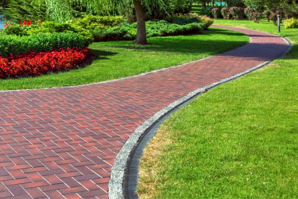 Brick Walkway Installation in Greenfield