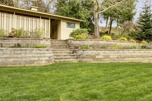Retaining Wall Construction in Greenfield