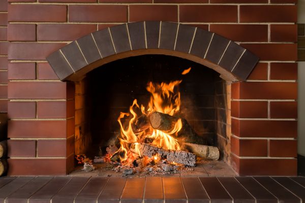 Brick Fireplace Installation in Greenfield
